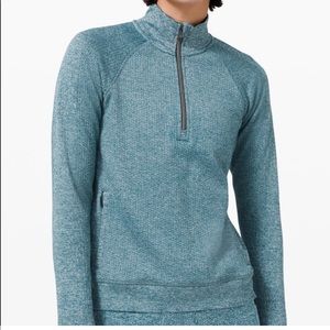 NWT lululemon engineered warmth 1/2 zip